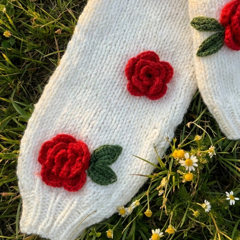 Loopaura - Rose Cardigan